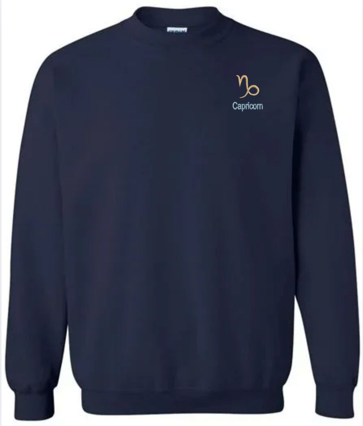 Capricorn Horescope Embroidery Hoodie