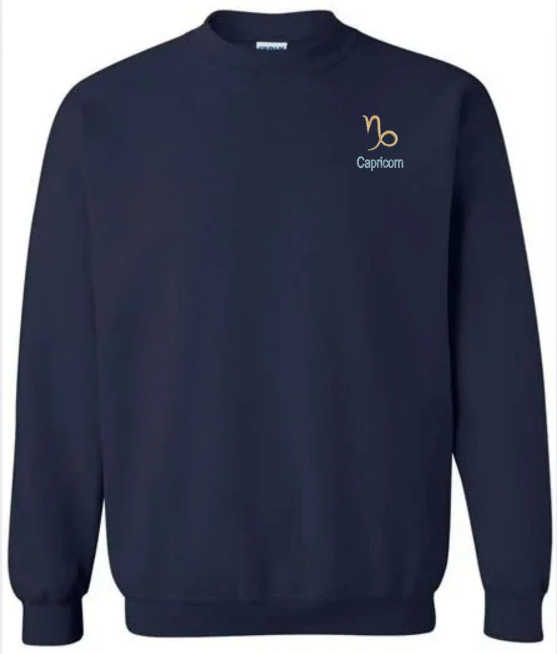 Capricorn Horescope Embroidery Hoodie